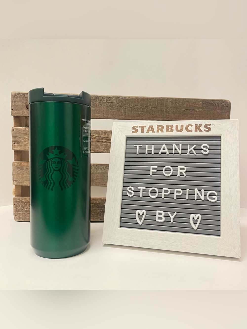 Starbucks 12oz. Metallic Emerald Green Stainless Steel Travel Tumbler